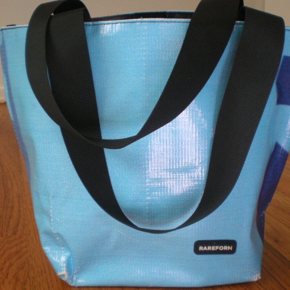 Rareform Blue Tote Bag with two bonus Rareform bags